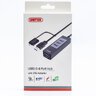 USB Hub 3.1 / micro USB OTG 4-port Unitek Y-3046A
