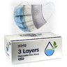 Disposable, protective 3-layer masks, set of 50 pieces.