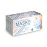 Jednorazowe maseczki ochronne, filtrujące, 3-warstwy, karton 50 sztuk