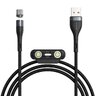 Cable 3in1 USB - USB-C, Lightning, micro USB magnetic 100cm Baseus Zinc CA1T3-BG1 Quick Charge to 5A