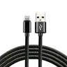 everActive CBB-0.3IB 30cm braided cable USB - Lightning / iPhone cable with support for fast charging up to 2.4A black