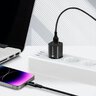 EverActive CBB-1IBL 100cm USB - Lightning LCD Braided Cable with Fast Charging Support up to 2.4A black
