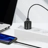 EverActive CBB-1MB 100cm braided USB cable with support for fast charging up to 2.4A black
