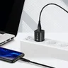 EverActive CBB-1CHB Braided Cable USB - USB-C / Type-C 100cm with support for fast charging up to 5A black