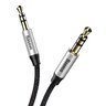 Cable audio cable AUX plug - jack plug 3.5 mm stereo Baseus CAM30-CS1 150cm