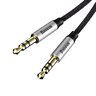 Cable audio cable AUX plug - jack plug 3.5 mm stereo Baseus CAM30-CS1 150cm