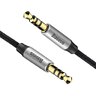 Cable audio cable AUX plug - jack plug 3.5 mm stereo Baseus CAM30-BS1 100cm