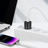 Silicone cable USB - Lightning / iPhone everActive CBS-1IW 100cm with support for fast charging up to 2.4A white