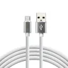 Cable silicone cable USB - micro USB everActive CBS-1.5MW 150cm with support for fast charging up to 2.4A white