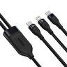 USB-C 2in1 to USB-C to 100W cable, Lightning to 20W 1.2m Baseus CA1T2-F01