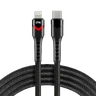 Cable USB-C - Apple Lightning RGB LED 100cm everActive CBB-1CIR for fast charging Power Delivery 27W