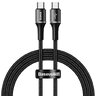 USB-C PD 2.0 100cm Baseus Halo CATGH-J01 Quick Charge 3.0 3A cable with 60W fast charging support