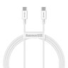 USB-C PD 2.0 cable 100cm Baseus Superior CATYS-B02 Quick Charge 3.0 5A with support for fast charging 100W