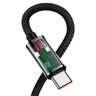 Cable USB-C PD 2.0 angled 200cm Baseus CATCS-A01 Quick Charge 3.0 5A with support for fast charging 100W