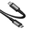 Cable CABLE USB-C PD 3.1 Gen2 100cm Baseus Cafule CATKLF-SG1 5A 100W High-Speed Data Transmission 10Gbps 4K