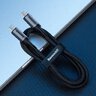 Cable CABLE USB-C PD 3.1 Gen2 100cm Baseus Cafule CATKLF-SG1 5A 100W High-Speed Data Transmission 10Gbps 4K