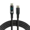 Cable Cable USB-C PD E-Marker LCD 100cm everActive CBB-1PD5L Power Delivery 3.0 5A/20V 100W