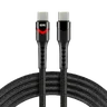 Cable USB-C PD RGB LED 200cm cable everActive CBB-2PDR Power Delivery 2.0 with support for fast charging 3A/20V 60W