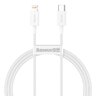 USB-C / Type-C to Lightning / iPhone 100cm Baseus CATLYS-A02 cable with support for fast charging 20W PD