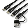 USB-C / USB cable 3in1 - USB-C, Lightning, micro USB 120cm everActive CBB-1.2ALL to 3A