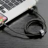 USB to Lightning / iPhone cable 100cm Baseus Cafule CALKLF-BV1 with support for 2.4A fast charging