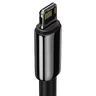 Cable USB - Lightning / iPhone 100cm Baseus Tungsten Gold CALWJ-01 with 2.4A fast charging support
