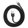 USB cable - Lightning / iPhone 100cm Baseus Cafule CALKLF-BG1 with 2.4A fast charging support