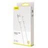 USB cable - Lightning / iPhone 100cm Baseus CALSW-02 with 2.4A fast charging support