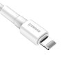 USB cable - Lightning / iPhone 100cm Baseus CALSW-02 with 2.4A fast charging support