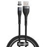 USB - micro USB magnetic cable 100cm Baseus Zinc CAMXC-KG1 for fast charging 2.1A