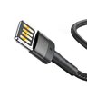 USB cable - Lightning / iPhone 200cm Baseus Cafule CALKLF-HG1 with 1.5A fast charging support