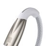 USB to USB-C / Type-C cable 200cm Baseus Glimmer CADH000602 with support for fast charging 100W LED