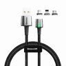 3in1 USB cable - USB-C, Lightning, micro USB magnetic 200cm Baseus Zinc TZCAXC-B01 Quick Charge up to 2A