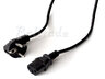 Kabel zasilający do komputerów PC / monitorów 1.5m