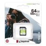 Kingston Canvas Select SDXC 64GB Class 10 UHS-I U1 Memory Card - 100MB/s