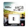 Kingston High Endurance microSDXC memory card 64GB 95MB/s dedicated for surveillance