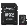 Kingston 256GB Canvas Select Plus 150MB/s UHS-I U1 class 10 V10 A1 microSD Memory Card + adapter
