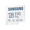 Samsung EVO PLUS microSDXC 128GB UHS-I U3 A2 V30 class 10 memory card + adapter for SD