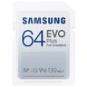 Memory card Samsung EVO Plus SDXC 64GB class 10 UHS-I U1 V10 - 130MB/s