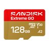 Tarjeta de memoria SanDisk microSD (microSDXC) 128GB Extreme GO 240/120MB/s UHS-I U3 V30 A2 Tarjeta de memoria SanDisk microSD (microSDXC) 128GB Extreme GO 240/120MB/s UHS-I U3 V30 A2