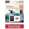 SanDisk microSD (microSDXC) 64GB Extreme 170/80MB/s ActionCam UHS-I U3 V30 A2 Memory Card