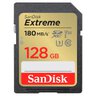 SanDisk 128GB Extreme 180/90MB/s UHS-I U3 V30 SD (SDXC) Memory Card