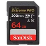 SanDisk 64GB Extreme PRO 200/90MB/s UHS-I U3 V30 SD Memory Card (SDXC)