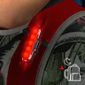everActive FL-2000R Buddy Bike Kit + Bracket + Rear Light TL-X5R