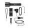 Rechargeable LED HandHeld Flashlight Mactronic Black Eye 1550 THH0046