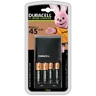 Duracell CEF27 battery charger + 2 x R6/AA 1300 mAh + 2 x R03/AAA 750 mAh