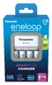 Rechargeable battery charger Panasonic Eneloop BQ-CC55 + 4 x R6/AA Eneloop 2000mAh BK-3MCDE