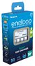 Rechargeable Ni-MH battery charger Panasonic Eneloop BQ-CC61 USB + 4 x R6/AA Eneloop 2000mAh BK-3MCDE