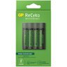 Battery charger Ni-MH R03/R6 GP ReCyko M451 + 4 x AA/R6 GP ReCyko 2700 Series 2600mAh
