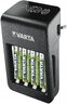 Ni-MH VARTA LCD PLUG CHARGER PLUS 57687 + 4 x R6 / AA 2100 mAh